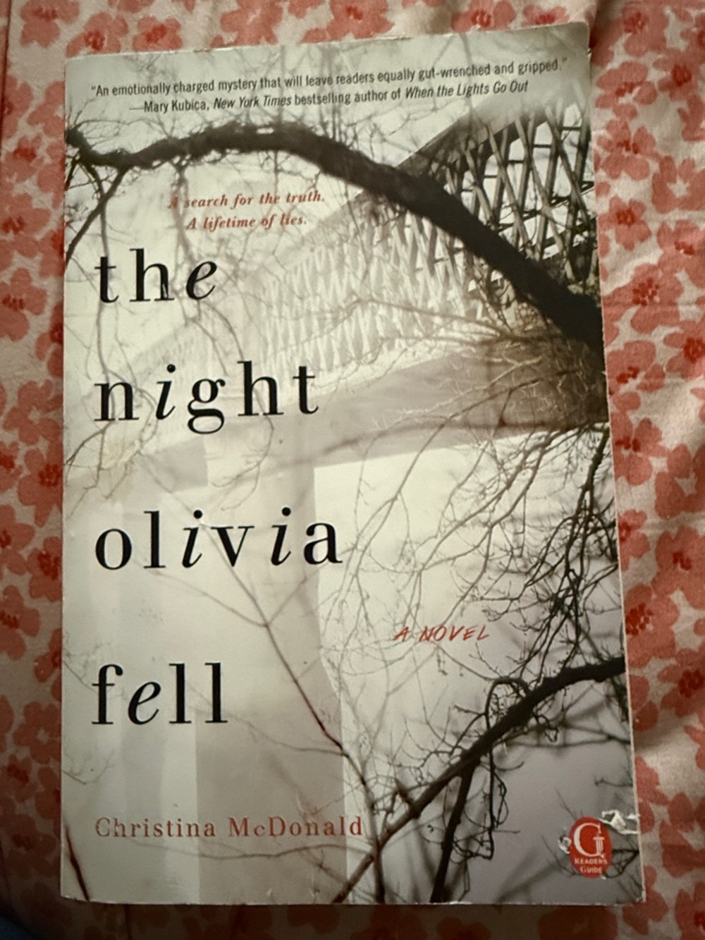 The Night Olivia Fell by Christina McDonald - Paperback Novel